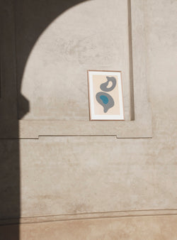 Hans Jean Arp lithography -  "configuration"
